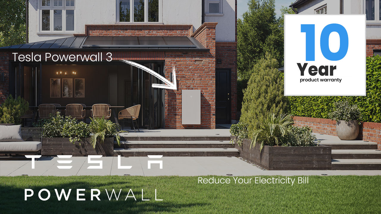 Tesla Powerwall 3 Solar Battery Storage